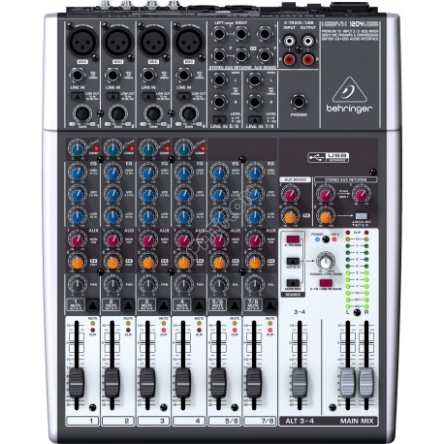 Behringer 1204USB - salony w Katowicach i Toruniu zapraszają - profesjonalne systemy audiowizualne