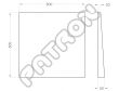 Fluffo Cube Soft - panel trójwymiarowy o zróżnicowanej grubości - 3