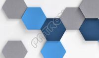 Fluffo Hexa L - Soft - panele płaskie