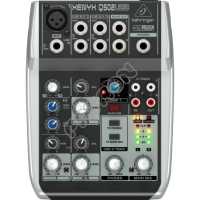 Behringer Q502USB - salony w Katowicach i Toruniu zapraszają - profesjonalne systemy audiowizualne