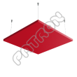 Fluffo Pixel L - AIR - podwieszane elementy sufitowe - 2