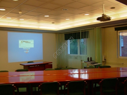 System audiowizualny w sali konferencyjnej 9