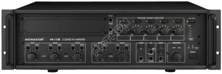 Monacor PA-1120 - salony w Katowicach i Toruniu zapraszają - profesjonalne systemy audiowizualne